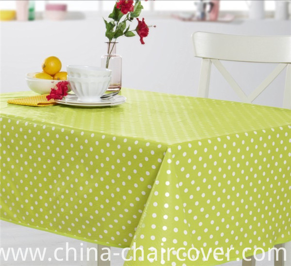 New Designed Friendly PVC Printed Pattern Tablecloth Fabric Backing